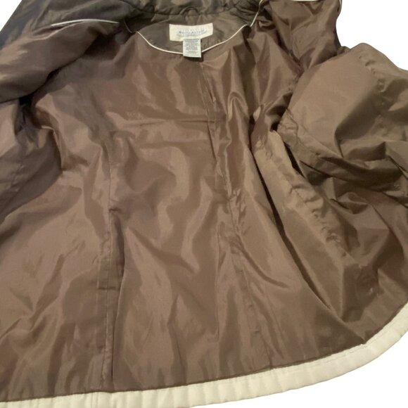 White Stag Womens Quilted Jacket 3XL Beige Coastal Grandma Minimalist Neutrals - Picture 5 of 7